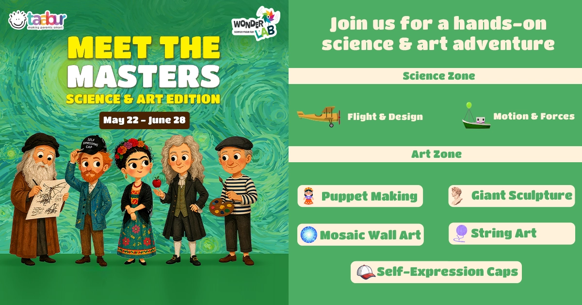 Science and Art Summer Activities at Meet the Masters in Pacific Outlet Mall Jasola