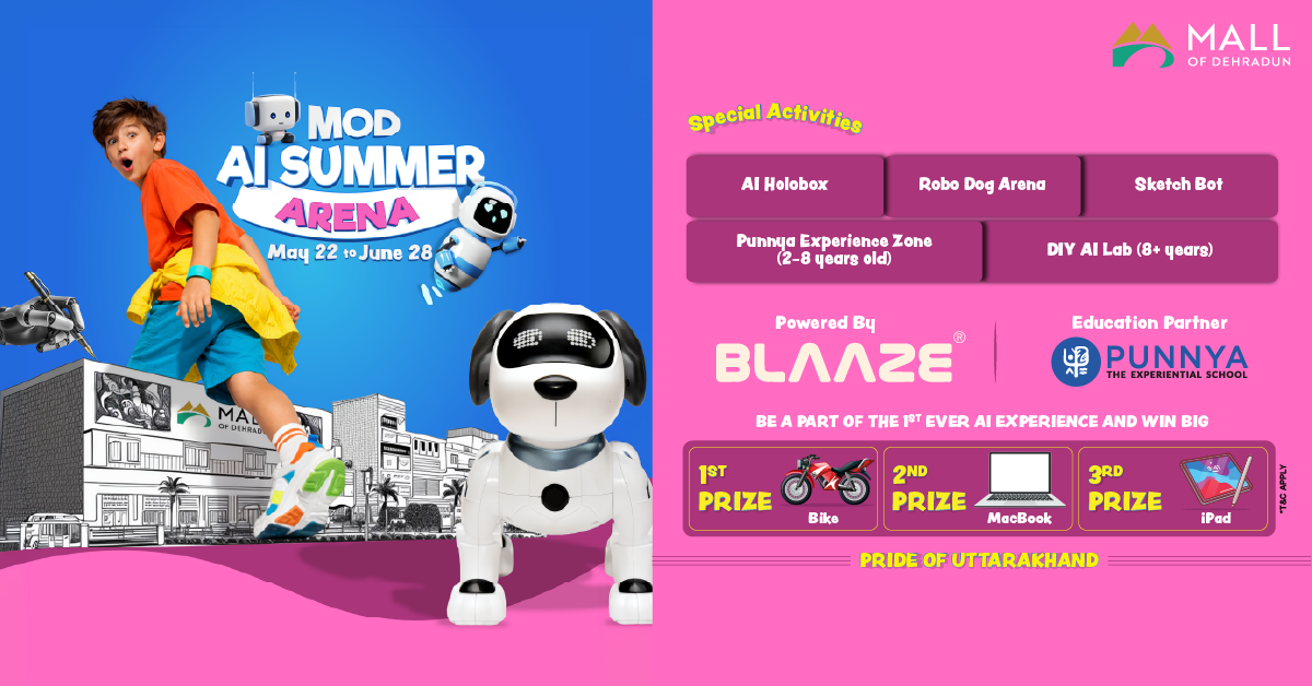 Summer Activities for Kids at MOD AI Summer Arena